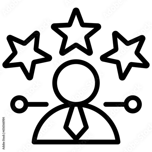 Professional Review Outline Icon
