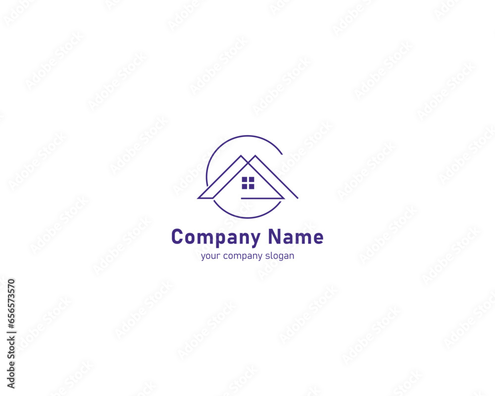 Modern Real estate, Realtor company logo design Modern Real estate, Realtor company logo design