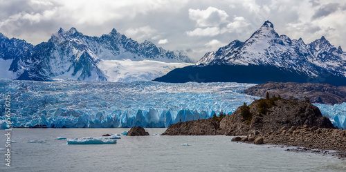 Grey Glacier - Torres Del Paine - Chile - South America photo