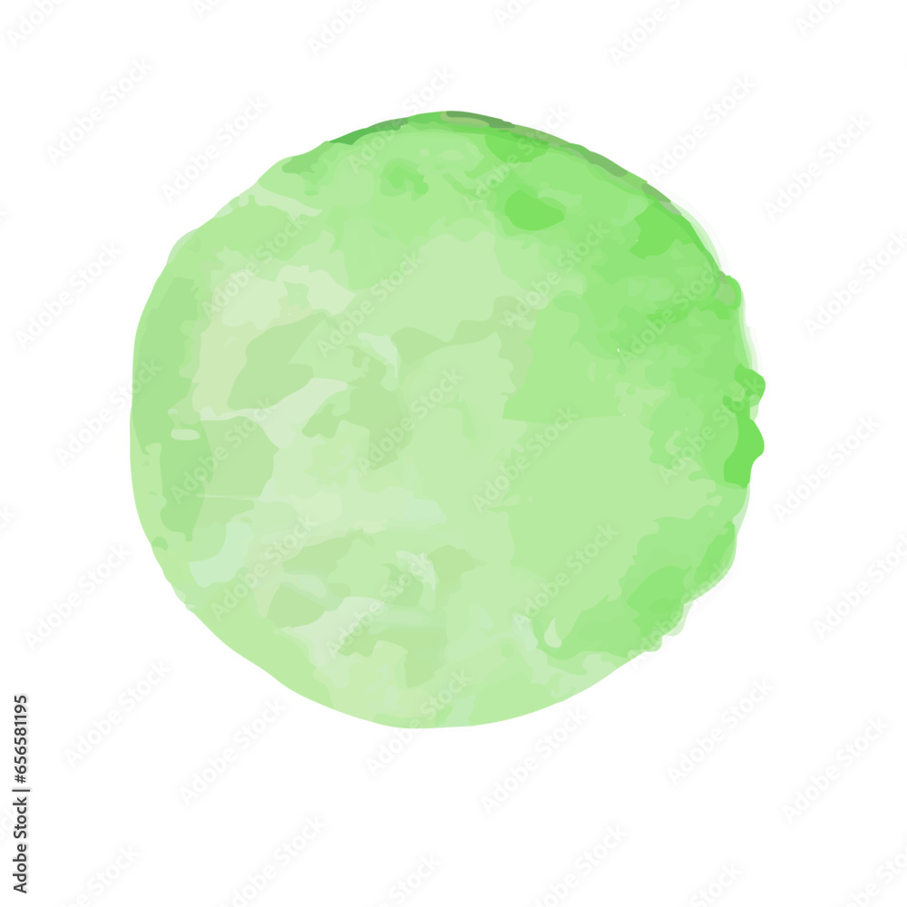 background with bubbles, Green background