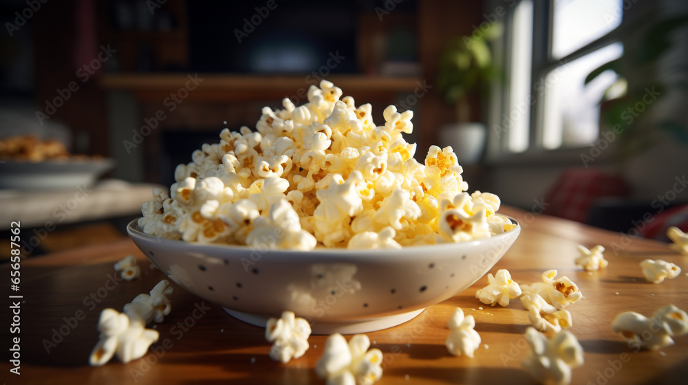 popping popcorn dropped from above generative ai popping popcorn dropped from above generative ai
