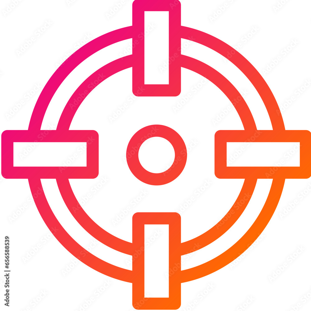 Target Vector Icon Design Illustration Target Vector Icon Design Illustration