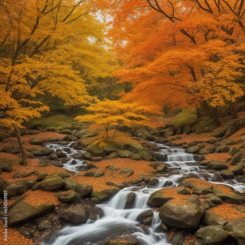 Nature's Masterpiece Unveiled: Dive Into the Awe-Inspiring Beauty of Autumn's Colorful Canvas!