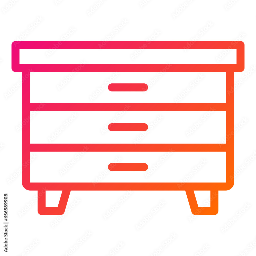 Nightstand Vector Icon Design Illustration Nightstand Vector Icon Design Illustration