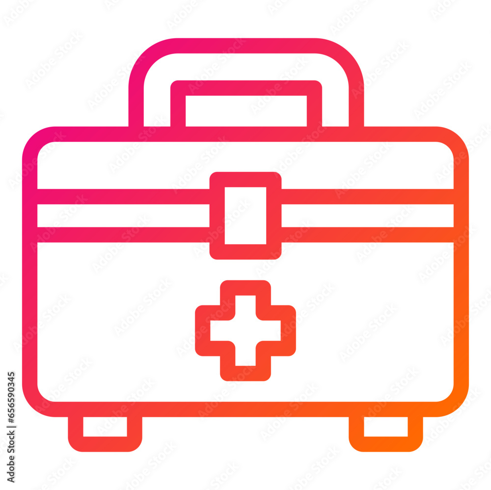Emergency Kit Vector Icon Design Illustration Emergency Kit Vector Icon Design Illustration