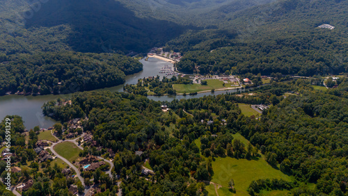 Lake Lure In Rutherford County, North Carolina photo