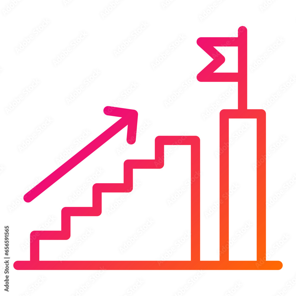 Career Path Vector Icon Design Illustration Career Path Vector Icon Design Illustration