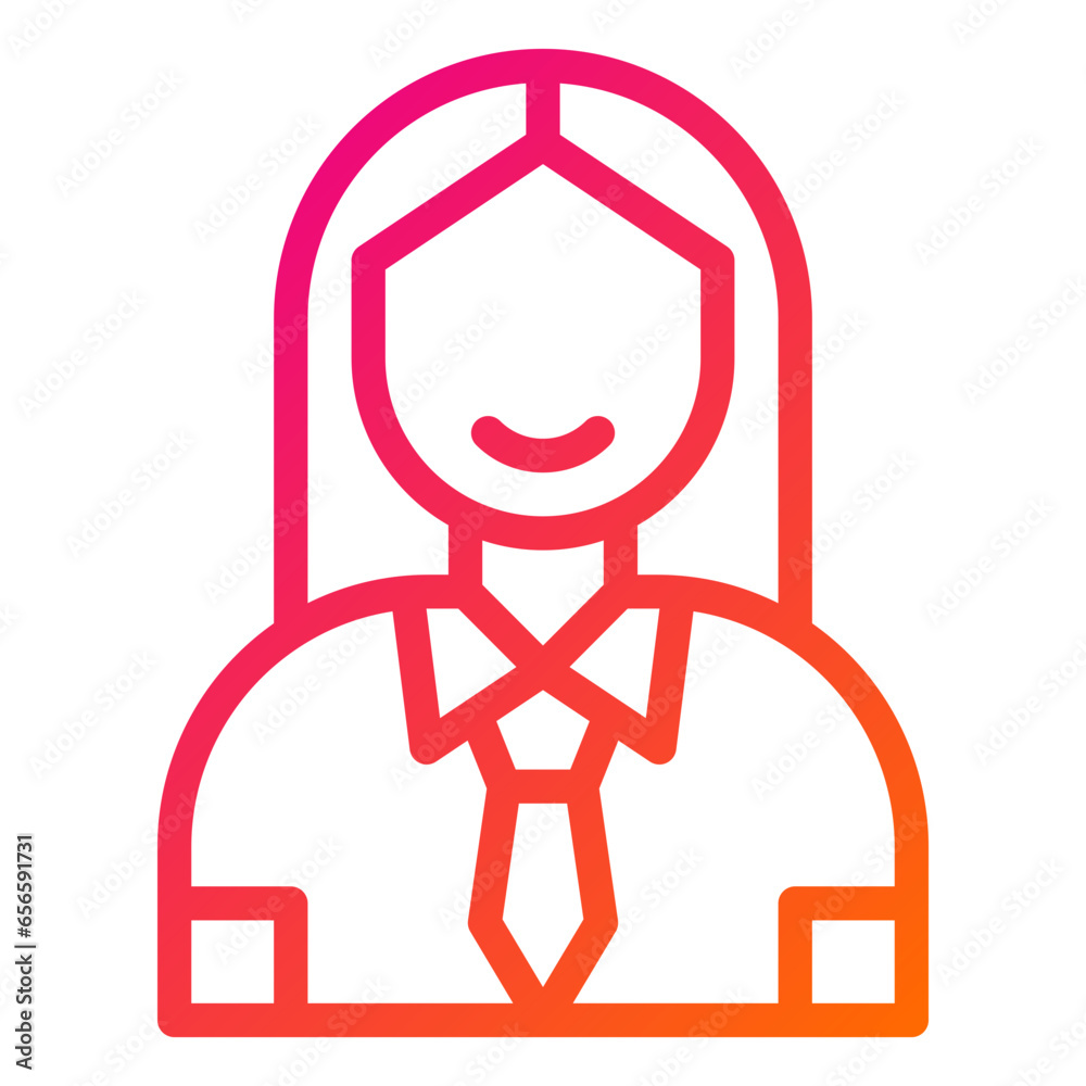 Businesswoman Vector Icon Design Illustration Businesswoman Vector Icon Design Illustration