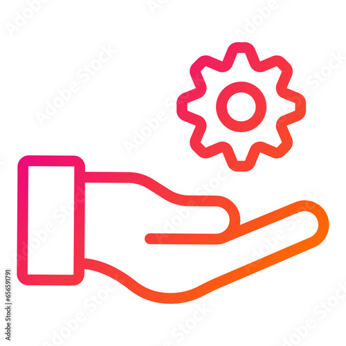 Management Vector Icon Design Illustration