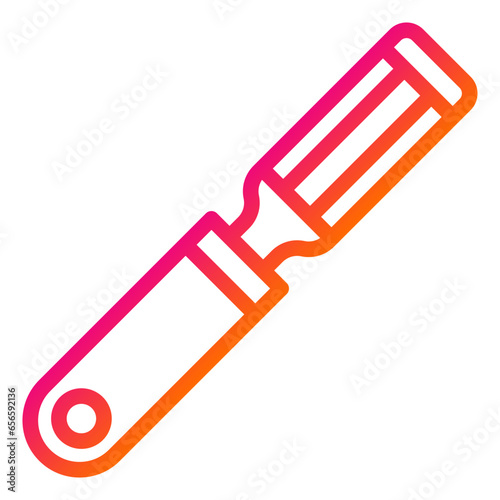 Chisel Vector Icon Design Illustration