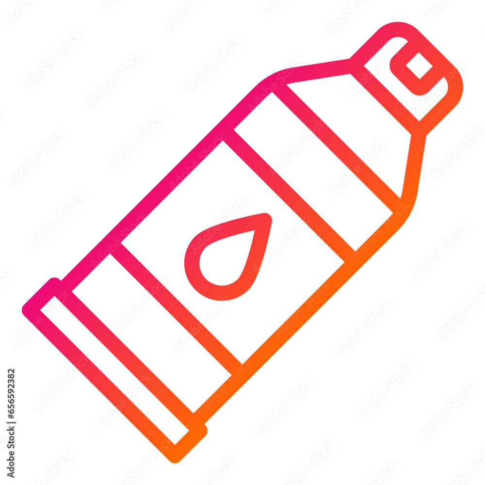 Acrylics Vector Icon Design Illustration Acrylics Vector Icon Design Illustration