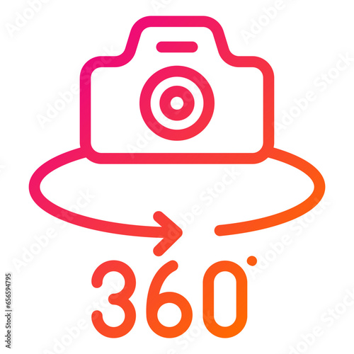 Panorama Vector Icon Design Illustration
