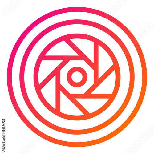 Diafragma Vector Icon Design Illustration