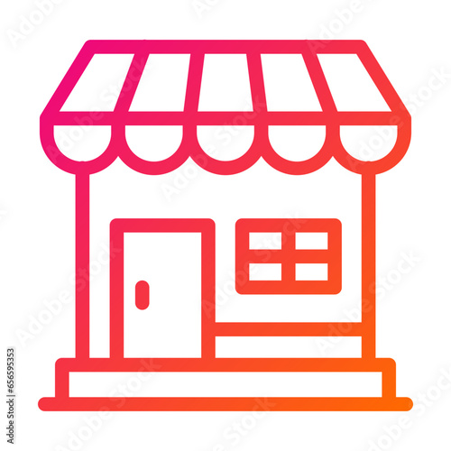 Store Vector Icon Design Illustration