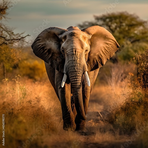 African Elephant - Loxodonta africana - Etosha National Park, Namibia © Iman