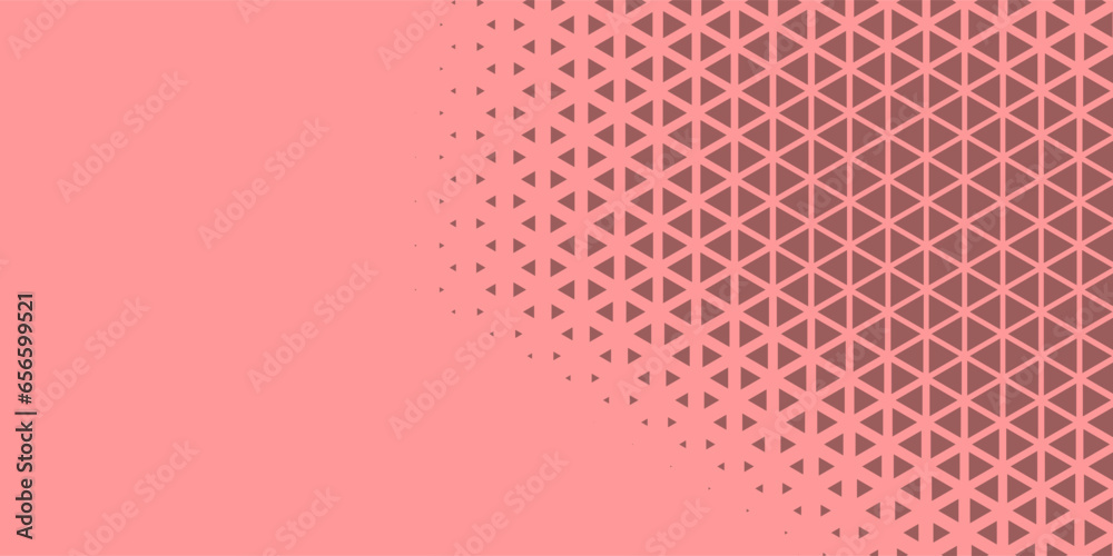  Abstract Triangle shape Banner background with Copy space soft color