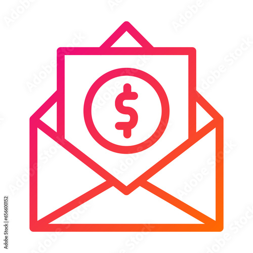Dollar Vector Icon Design Illustration