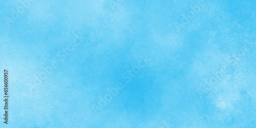 Blue texture painted paper with light color, Bright blue cloudy watercolor paper texture,Cloudy watercolor shades shinny and fresh blue sky background, Beautiful and cloudy blue paper texture, 