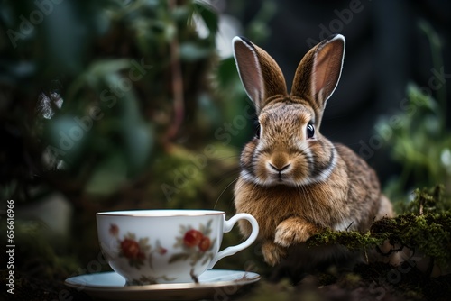 Rabbit and Tea, Generative AI