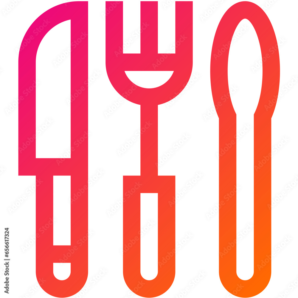 Cutlery Vector Icon Design Illustration Cutlery Vector Icon Design Illustration