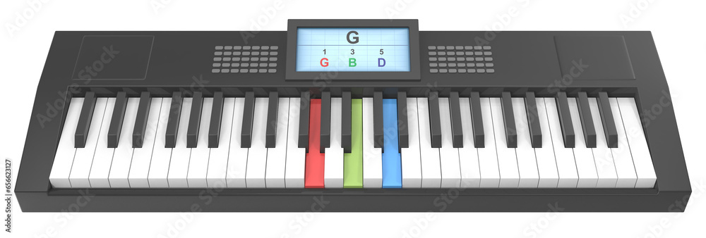 Fototapeta premium Piano Chord G
