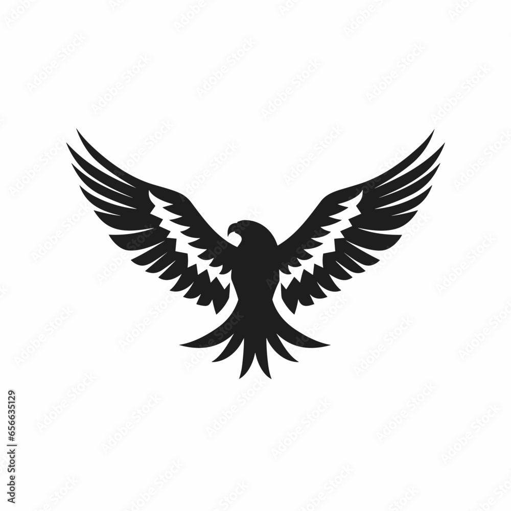 Eagle logo, eagle icon, eagle vector