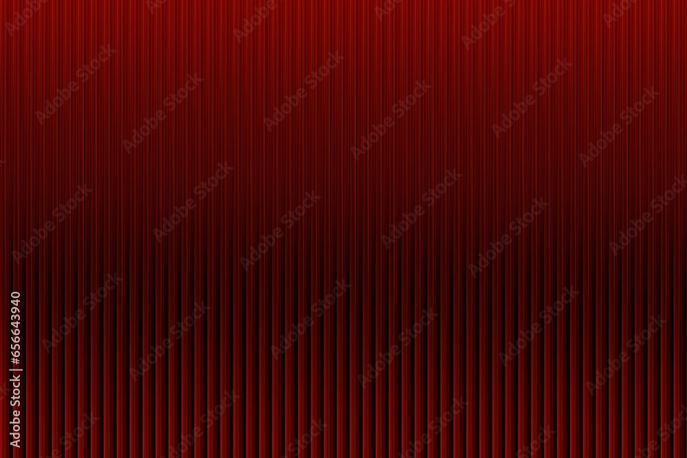 Thin red lines on black background. Vertical lines, technical pattern, variable colour tones
