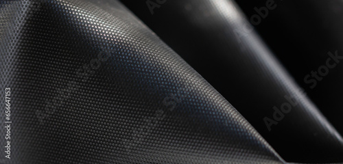 Close-up shot of rubber EPDM membrane