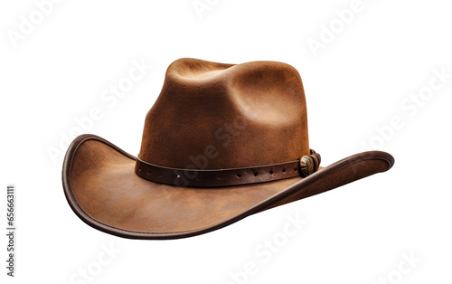 Stylish Cow Boy That Inspires Greatness Isolated on Transparent Background