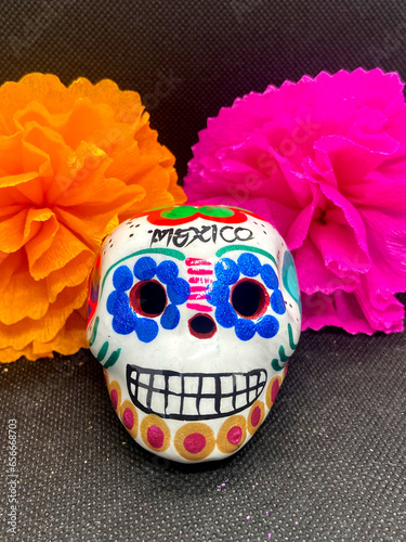 Calavera artesanal mexicana