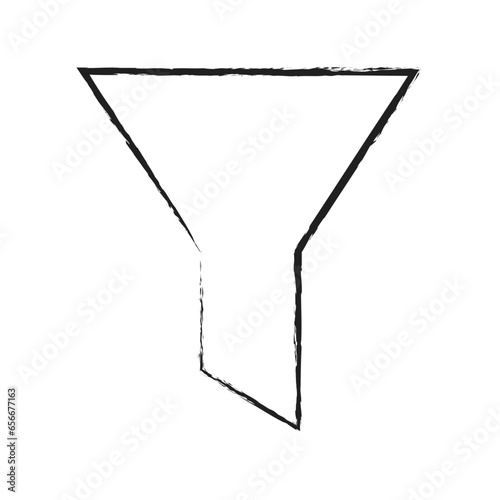 Hand drawn Filter icon