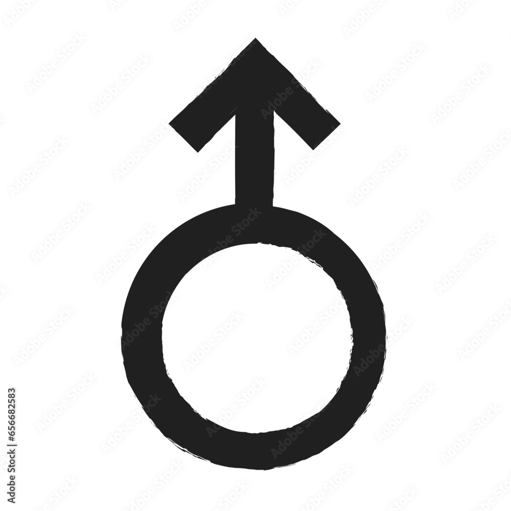 Hand drawn Male icon Hand drawn Male icon