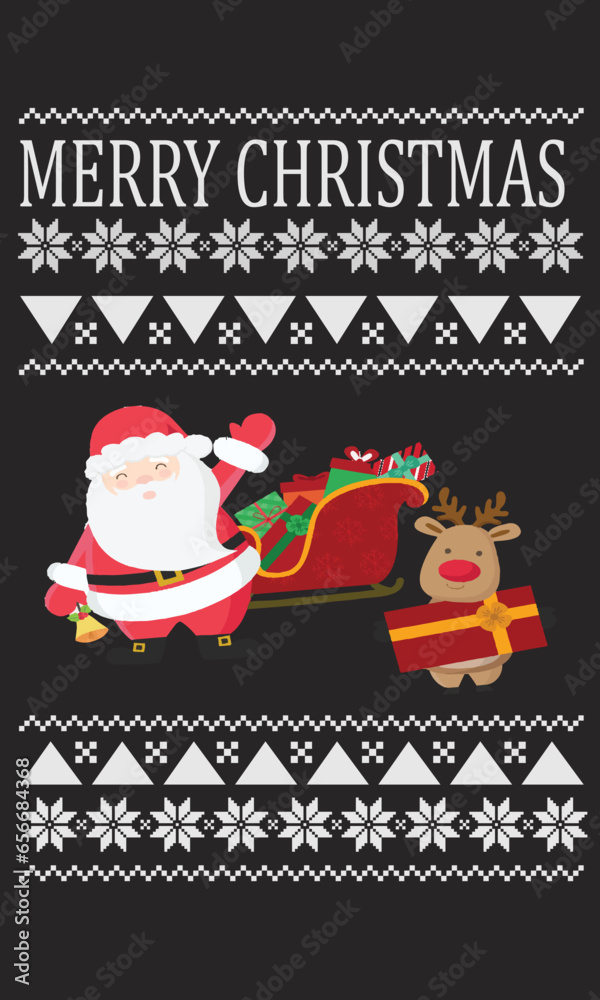 Fototapeta premium Merry Christmas