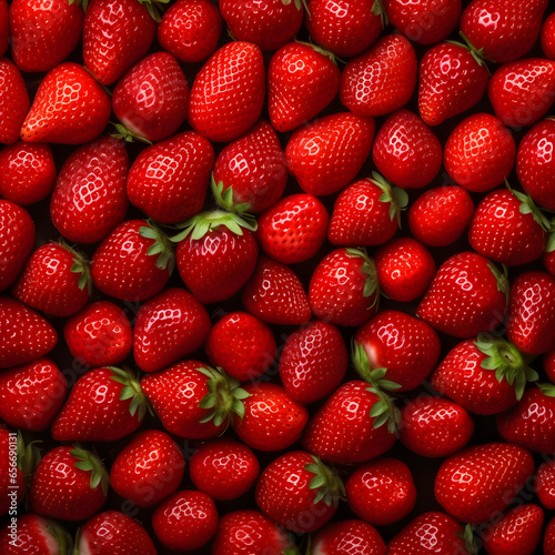 A bunch of strawberries