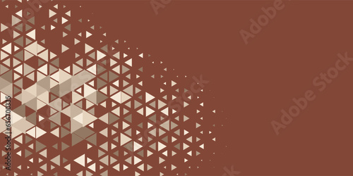  Multicolored abstract Triangle background with variety of triangular shapes and colors, triangles or concave with Copy space 