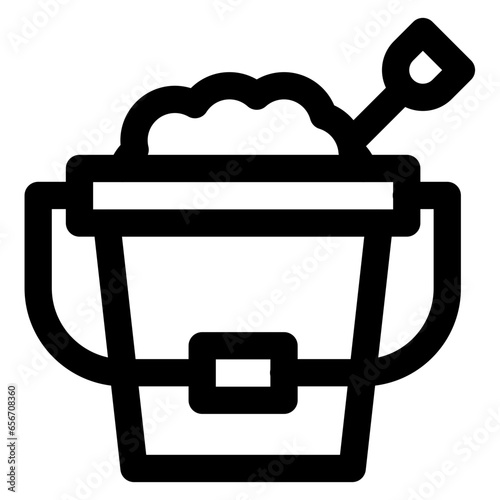Sand Bucket Icon