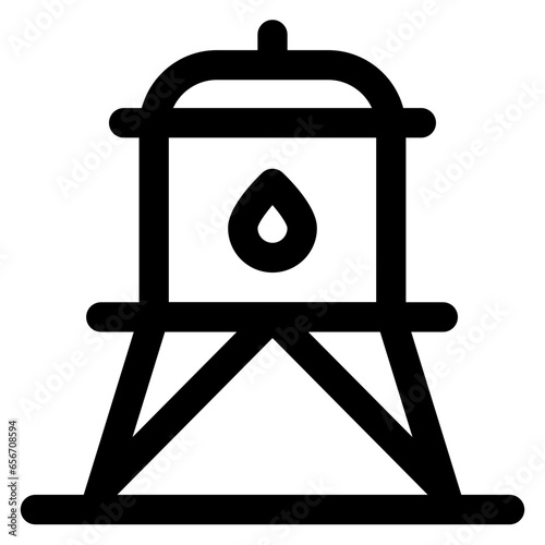 Water Tower Icon