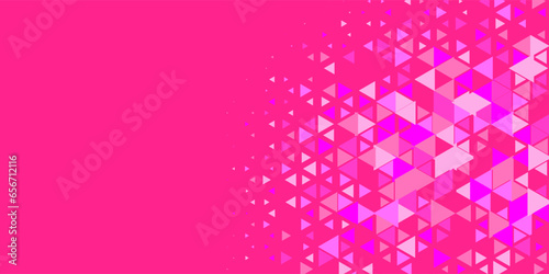  Multicolored abstract Triangle background with variety of triangular shapes and colors, triangles or concave with Copy space 