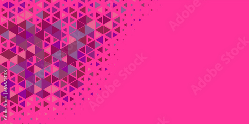  Multicolored abstract Triangle background with variety of triangular shapes and colors, triangles or concave with Copy space 