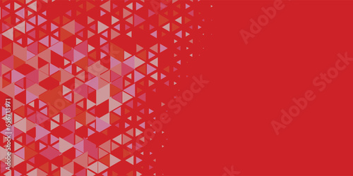 Multicolored abstract Triangle background with variety of triangular shapes and colors, triangles or concave with Copy space 