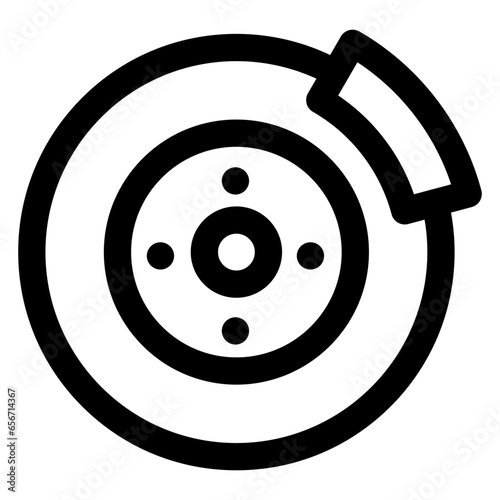 Brake Disc Icon