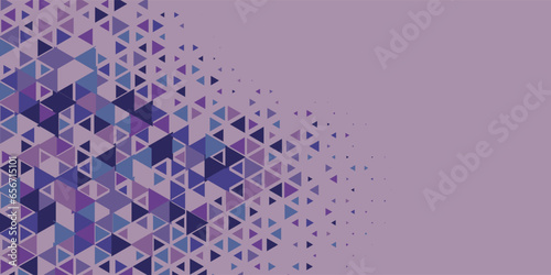  Multicolored abstract Triangle background with variety of triangular shapes and colors, triangles or concave with Copy space 