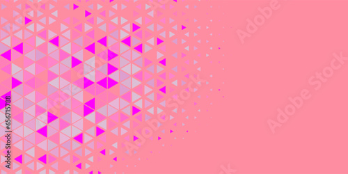  Multicolored abstract Triangle background with variety of triangular shapes and colors, triangles or concave with Copy space 