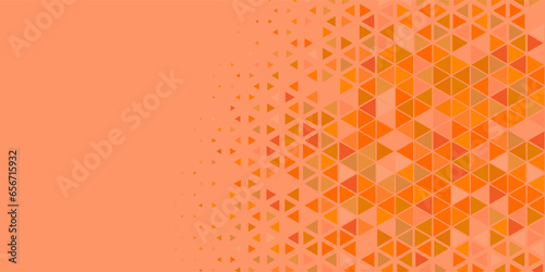  Multicolored abstract Triangle background with variety of triangular shapes and colors, triangles or concave with Copy space 
