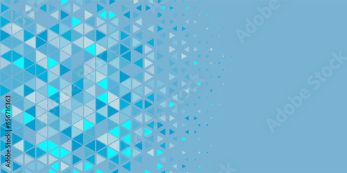  Multicolored abstract Triangle background with variety of triangular shapes and colors, triangles or concave with Copy space 