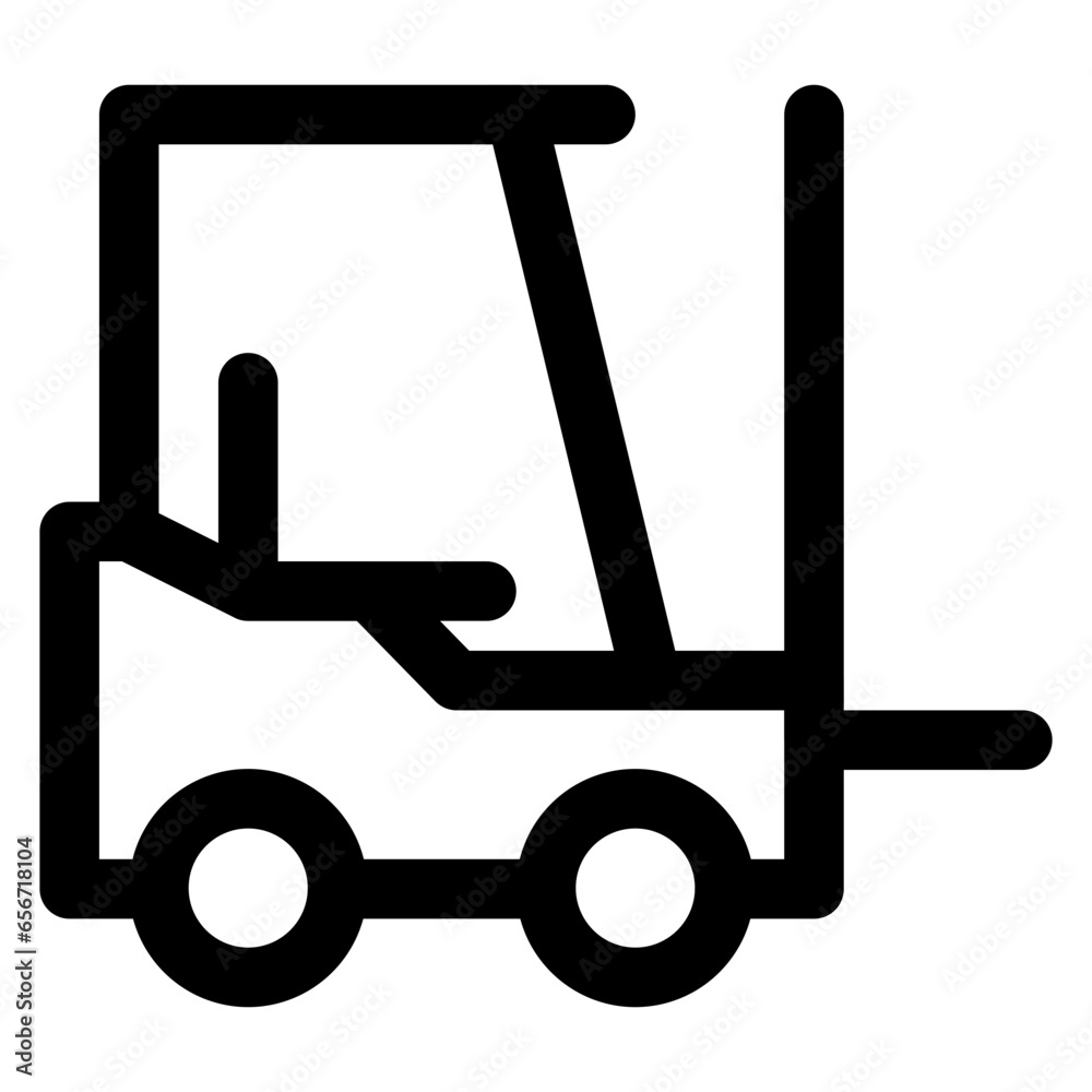 Forklift Icon Forklift Icon