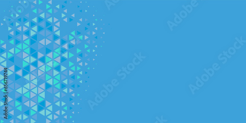  Multicolored abstract Triangle background with variety of triangular shapes and colors, triangles or concave with Copy space 
