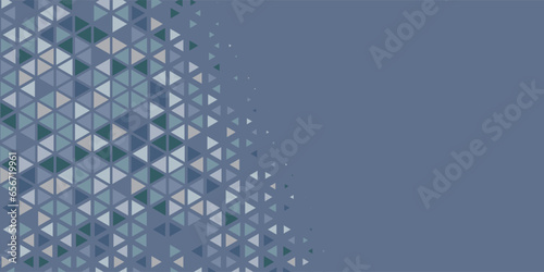  Multicolored abstract Triangle background with variety of triangular shapes and colors, triangles or concave with Copy space 