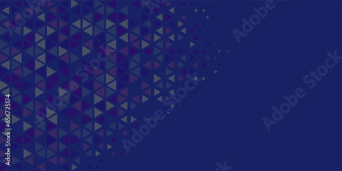  Multicolored abstract Triangle background with variety of triangular shapes and colors, triangles or concave with Copy space 