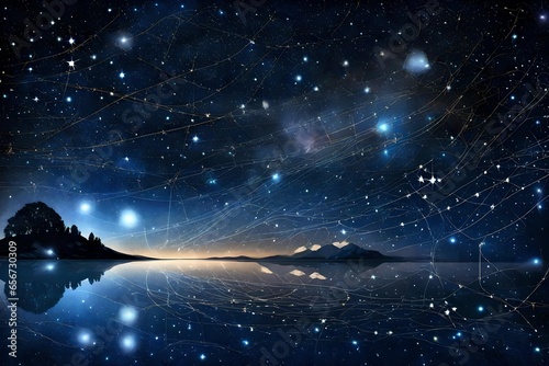 starry night sky © Sana